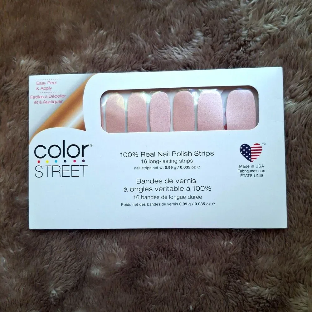 Color Street 100% Nail Polish Strips - At the Plaza - Easy to Use